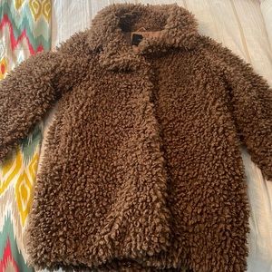 Zara teddy coat